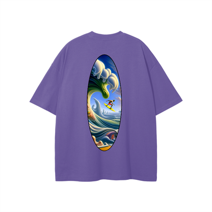 T-shirt waves aliens