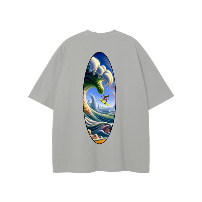 T-shirt waves aliens