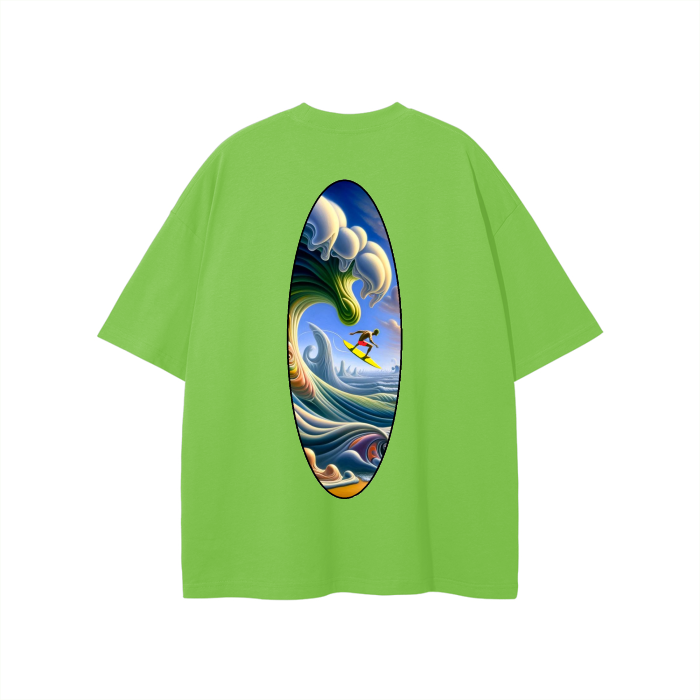 T-shirt waves aliens