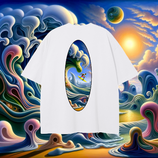 T-shirt waves aliens